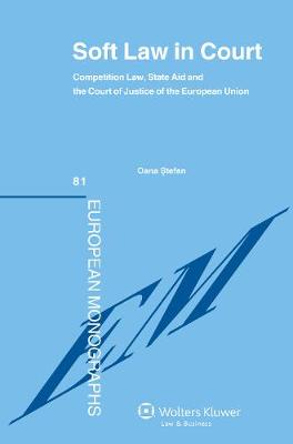 Cover of Soft Law in Court