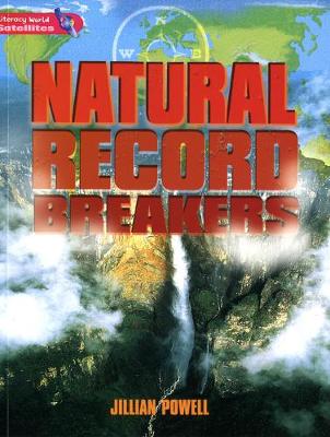 Book cover for Literacy World Satellites Non Fict Stg 2 Guided Rea Cards Natural Record Breakers Frwk 6pk