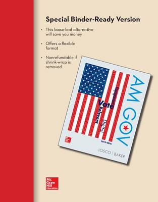 Book cover for Looseleaf Am Gov 2015-2016 with Connect and Government in Action Access Cards