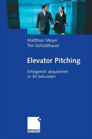 Cover of Elevator Pitching