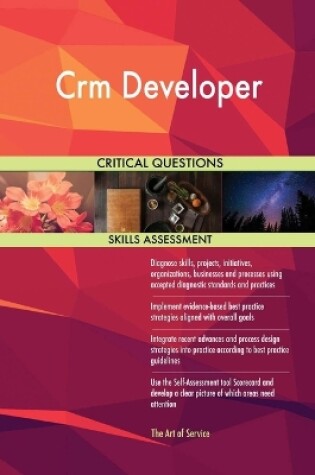 Cover of Crm Developer Critical Questions Skills Assessment