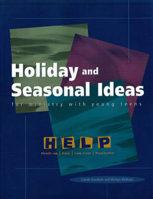 Book cover for Holiday and Seasonal Ideas for Ministry with Young Teens