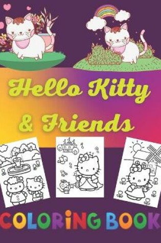 Cover of Hello Kitty & Friends Coloring Book