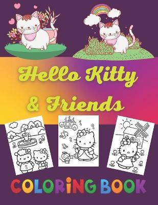 Cover of Hello Kitty & Friends Coloring Book