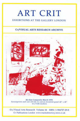 Cover of The Art Crit Book