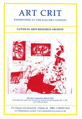 Cover of The Art Crit Book