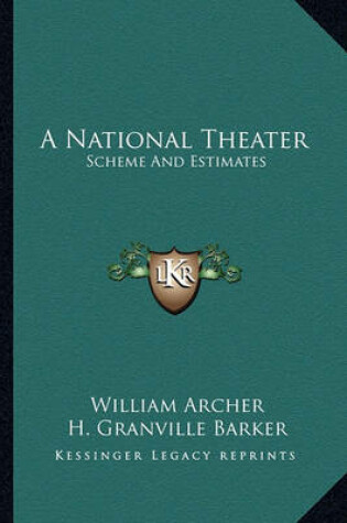 Cover of A National Theater