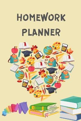 Book cover for Homework Planner