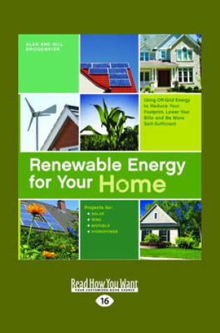 Cover of Renewable Energy for Your Home