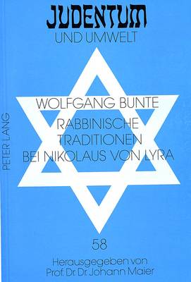 Book cover for Rabbinische Traditionen Bei Nikolaus Von Lyra