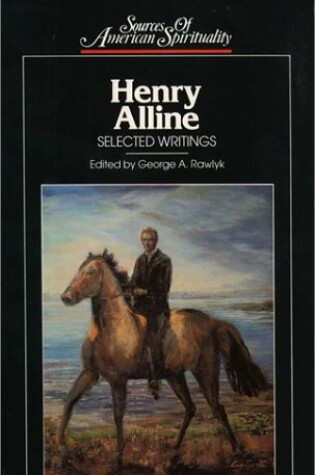 Cover of Henry Alline -Selected Writing