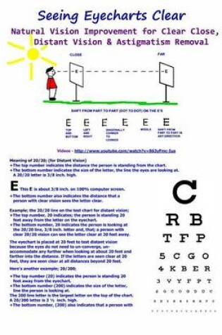 Cover of Seeing Eyecharts Clear - Natural Vision Improvement for Clear Close, Distant Vision