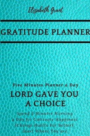 Cover of Gratitude Planner