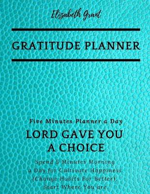 Book cover for Gratitude Planner