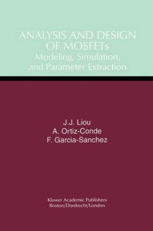 Cover of Analysis and Design of MOSFETs