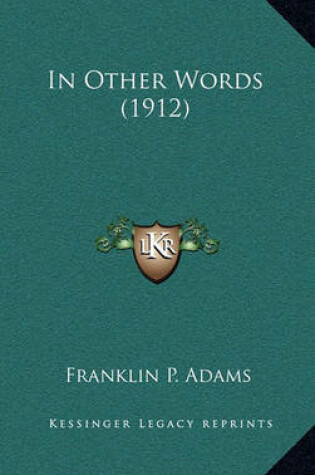 Cover of In Other Words (1912)