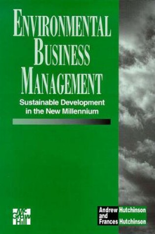 Cover of Environmental Business Management - Sustainable Development In The New Millenium