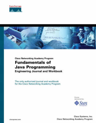 Book cover for Fundamentals of Java Programming Engineering Journal and Workbook (Cisco Networking Academy Program)