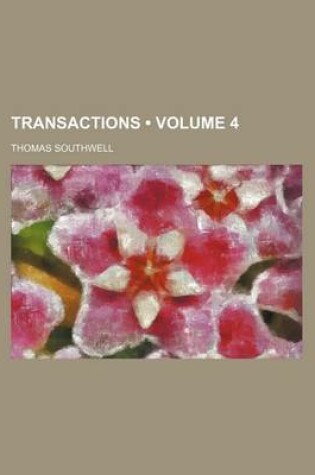 Cover of Transactions (Volume 4 )