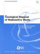 Book cover for Radioactive Waste Management Geological Disposal of Radioactive Waste: Review of Developments in the Last Decade