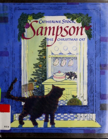 Book cover for Sampson Christmas Cat