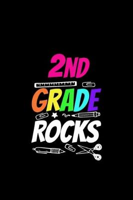 Book cover for 2nd Grade Rocks Notebook