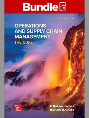 Book cover for Gen Combo LL Operations and Supply Chain Management; Connect Access Card