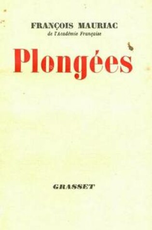 Cover of Plongees