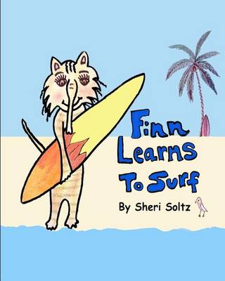 Book cover for Finn Learns to Surf