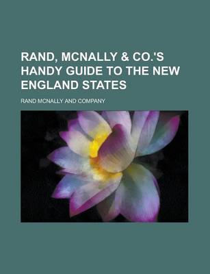 Book cover for Rand, McNally & Co.'s Handy Guide to the New England States