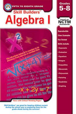 Book cover for Skill Builders Algebra Grades 5-8