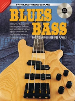 Book cover for Progressive Blues Bass