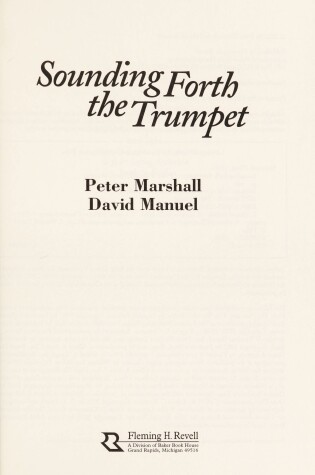 Cover of Sounding Forth the Trumpet