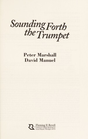Book cover for Sounding Forth the Trumpet