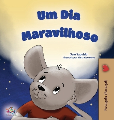 Book cover for A Wonderful Day (Portuguese Book for Children - Portugal )