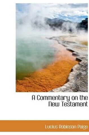 Cover of A Commentary on the New Testament