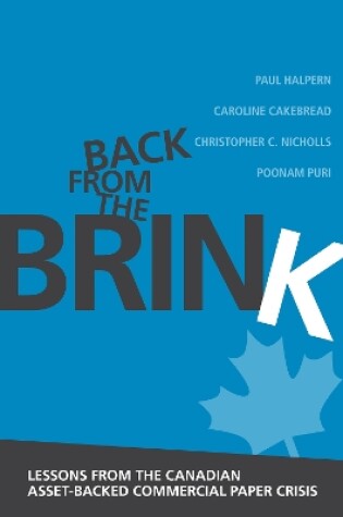 Cover of Back from the Brink