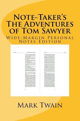 Book cover for Note-Taker's The Adventures of Tom Sawyer