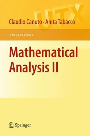 Cover of Mathematical Analysis