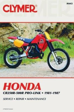 Cover of Honda CR250R-500R Pro-Link Motorcycle (1981-1987) Service Repair Manual