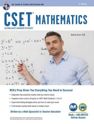 Book cover for Cset Mathematics Book + Online