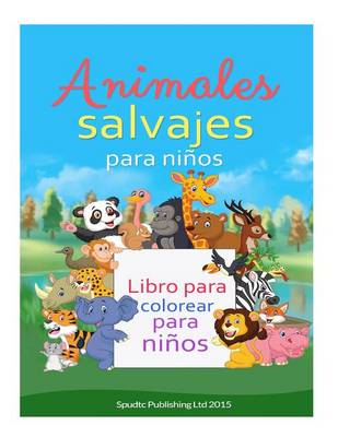 Book cover for Animales salvajes para niños