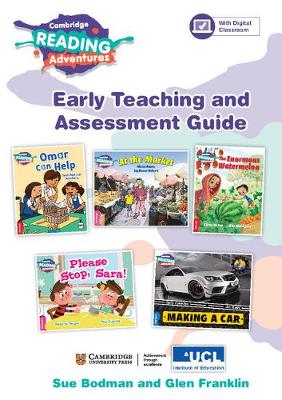 Book cover for Cambridge Reading Adventures Pink A to Blue Bands Early Teaching and Assessment Guide