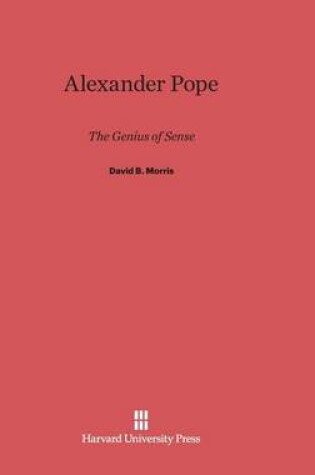 Cover of Alexander Pope