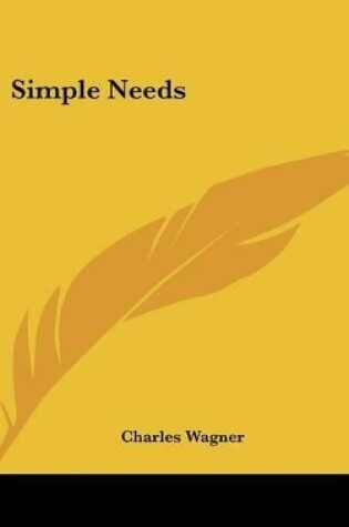 Cover of Simple Needs