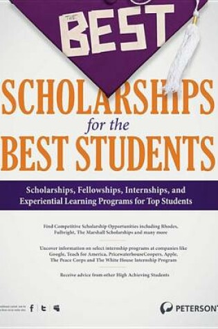 Cover of The Best Scholarships for the Best Students