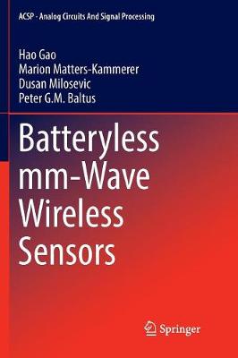 Book cover for Batteryless mm-Wave Wireless Sensors