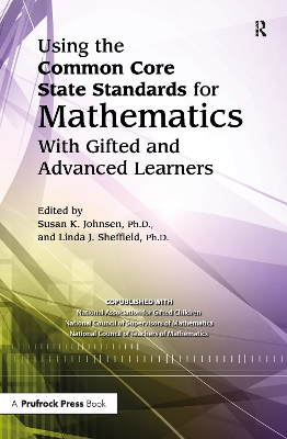 Cover of Using the Common Core State Standards for Mathematics With Gifted and Advanced Learners