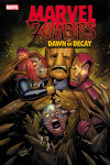 Book cover for MARVEL ZOMBIES: DAWN OF DECAY