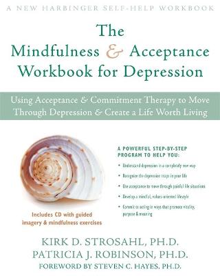 Book cover for The Mindfulness and Acceptance Workbook for Depression